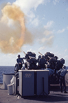 1972 Transiting to Westpac - Gun Pratice