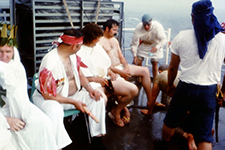 Pollywog to Shellback, Crossing the Equator