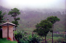 Philippine islands - Bagio in the hills of Luzon island